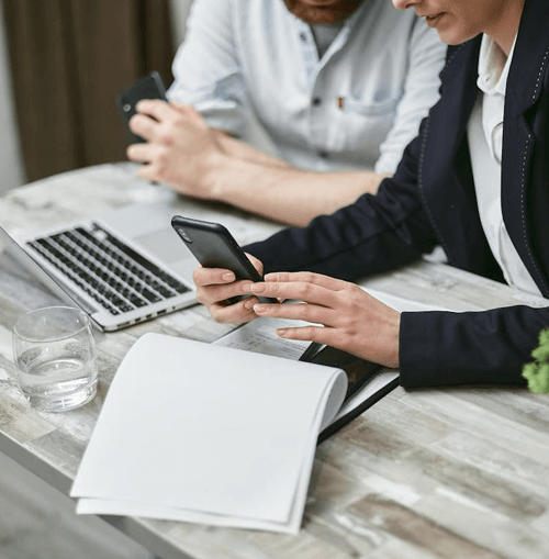 Bluestone Luxent support team illustration